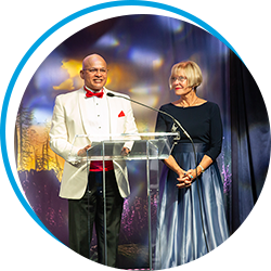 Top Hat Gala Speakers on Stage