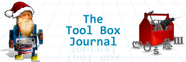 Tool Box Journal Christmas edition