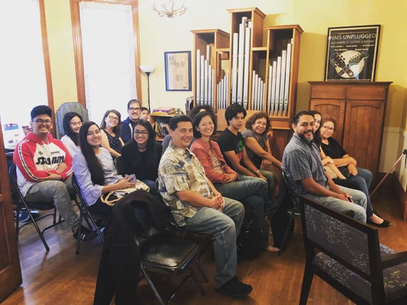 An incredible Concert in the Parlor Master Class with Alex Russell