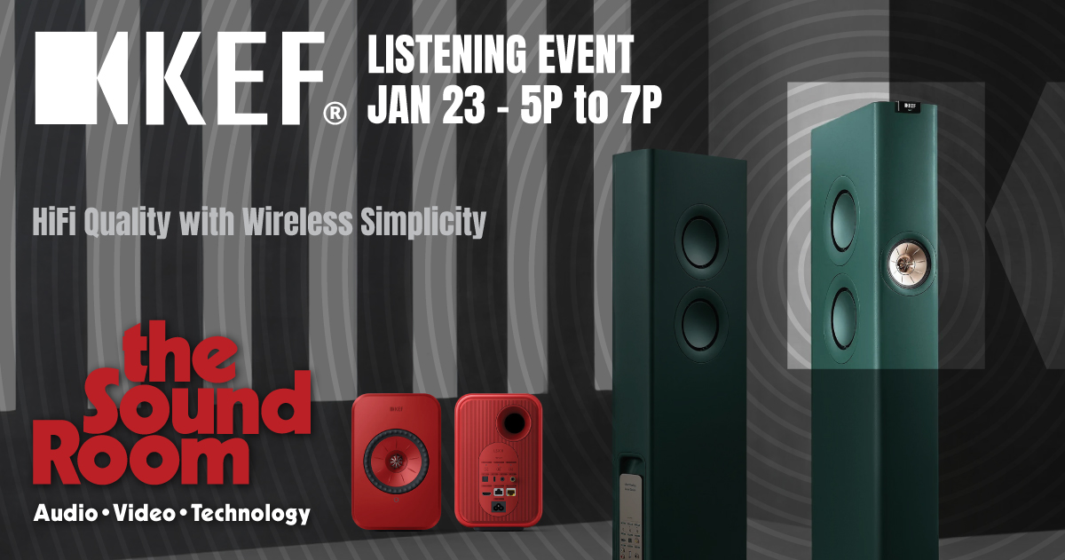 You Re Invited Kef Wireless Listening Event