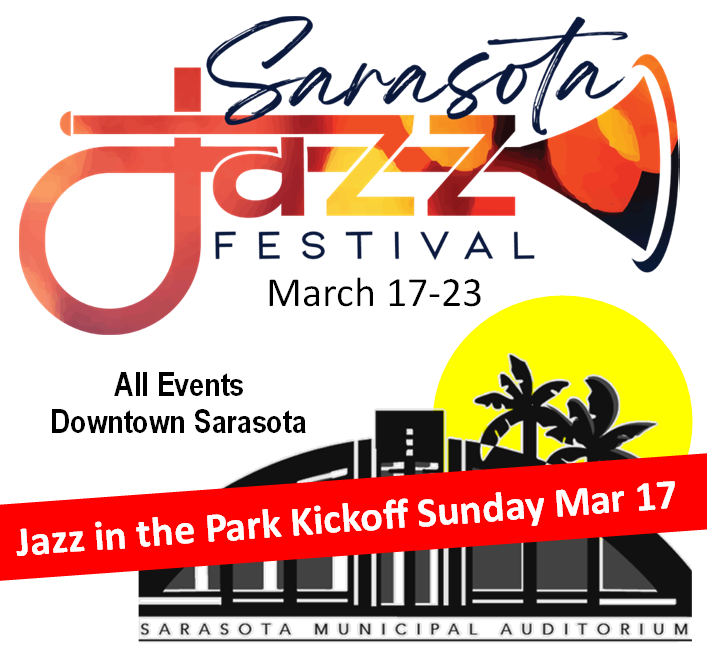 Sarasota Jazz Festival 1 Week Away