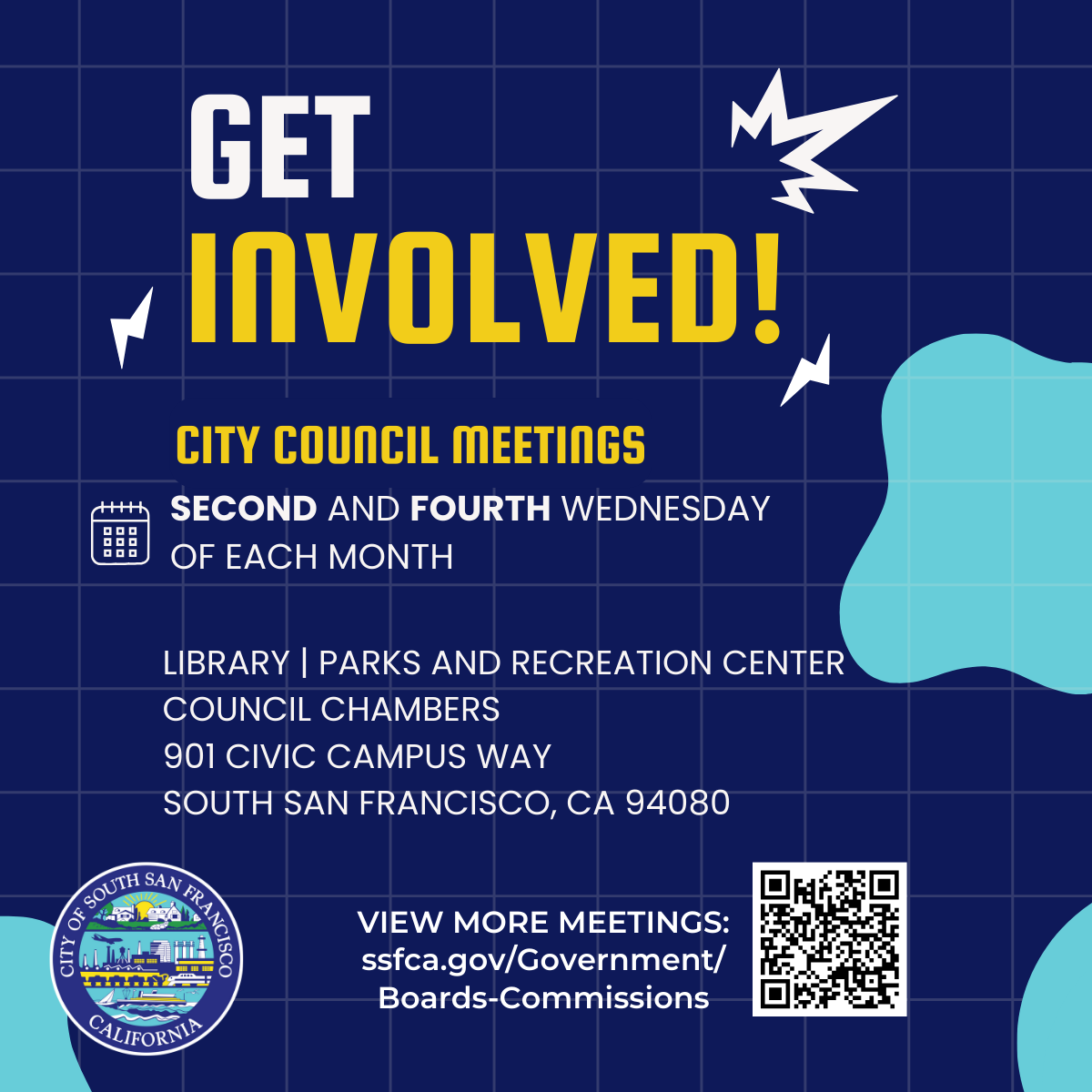 Get Involved! City Council Meetings
