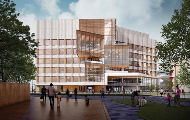 Rendering of 325 Binney Street.