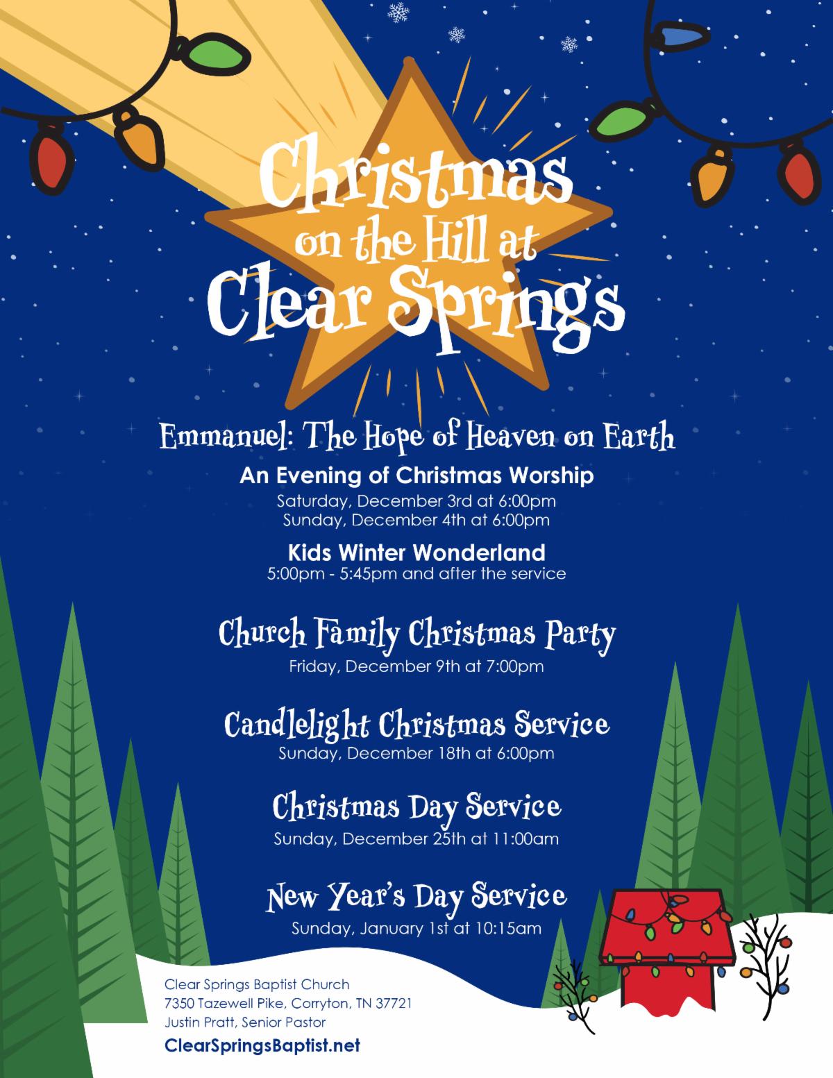 Clear Connect Email 11.18.22