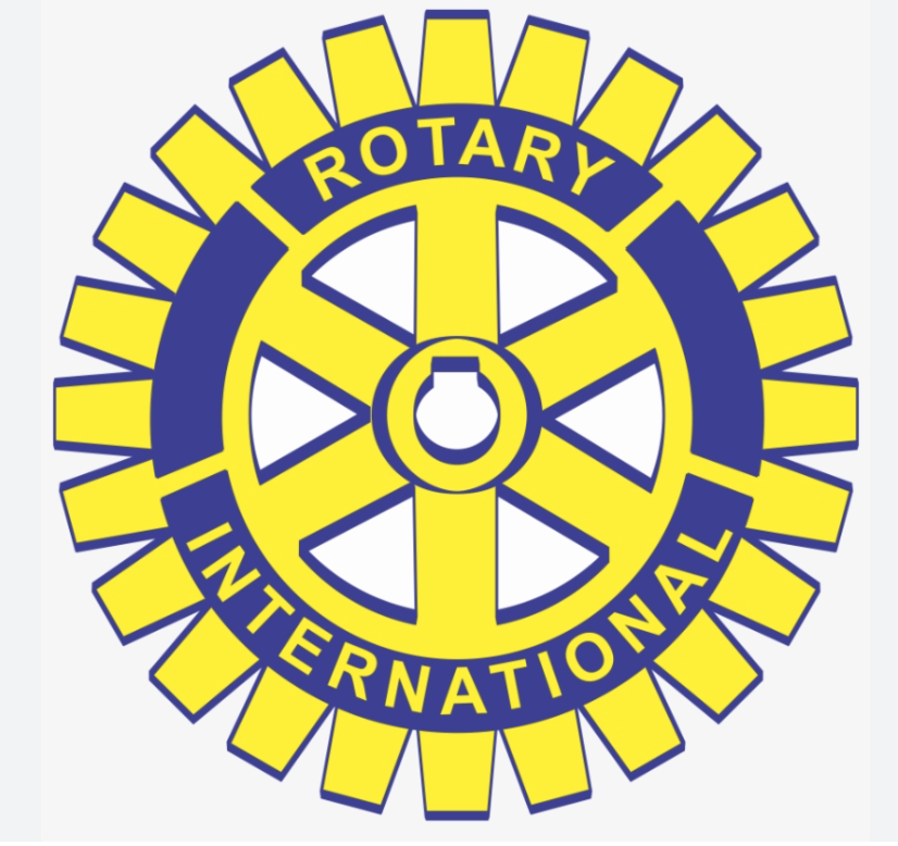 Round wheel logo of Rotary International