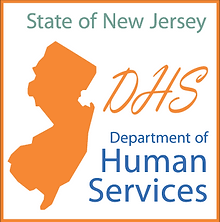 Logotipo del Departamento de HS de NJ