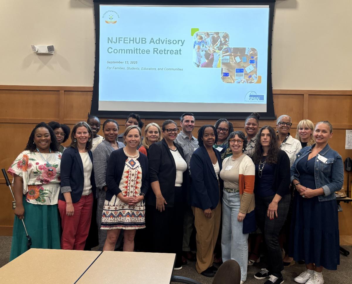 Photo of NJFEHUB Advisory Committee Retreat attendees.