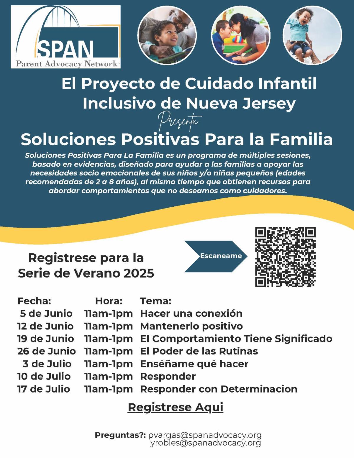Foleto de la Soluciones Positivas Para la Familia 