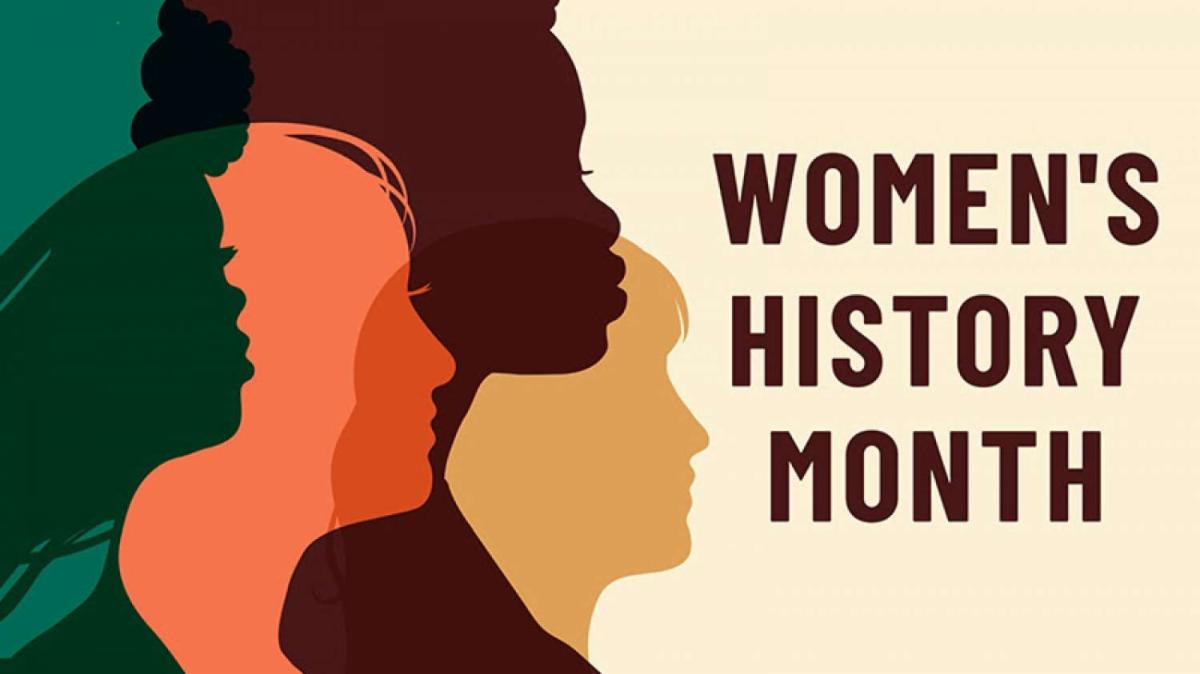 Imagen gráfica del Mes de la Historia de la Mujer