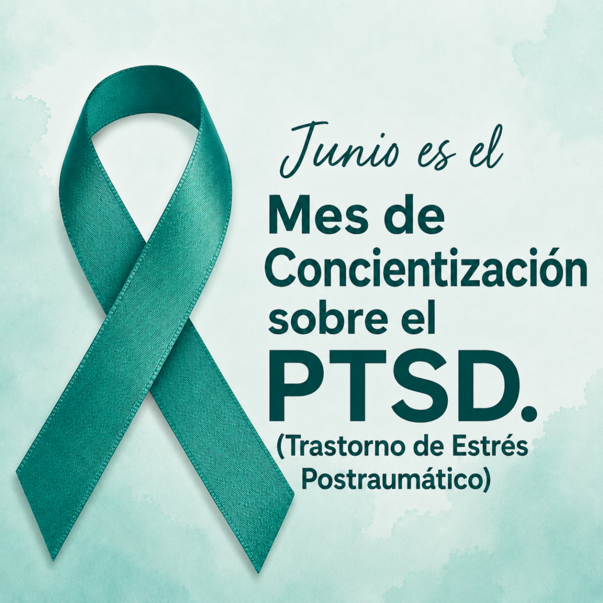 Gráfico del Mes de Concienciación sobre el TEPT