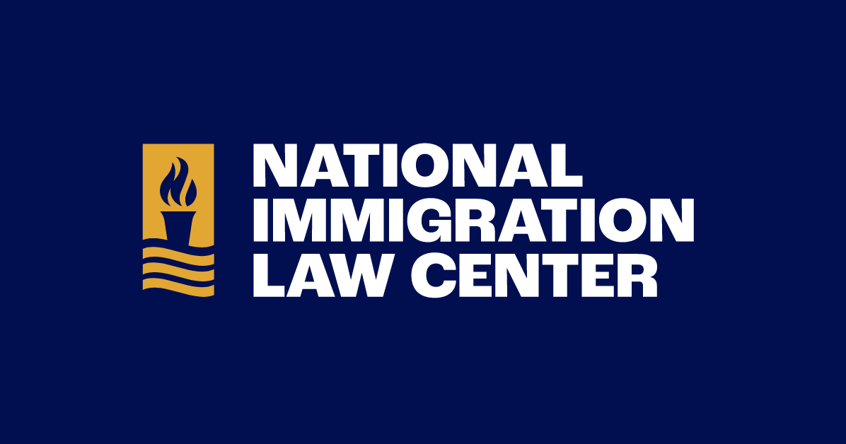 Logotipo del Centro Nacional de Leyes de Inmigración