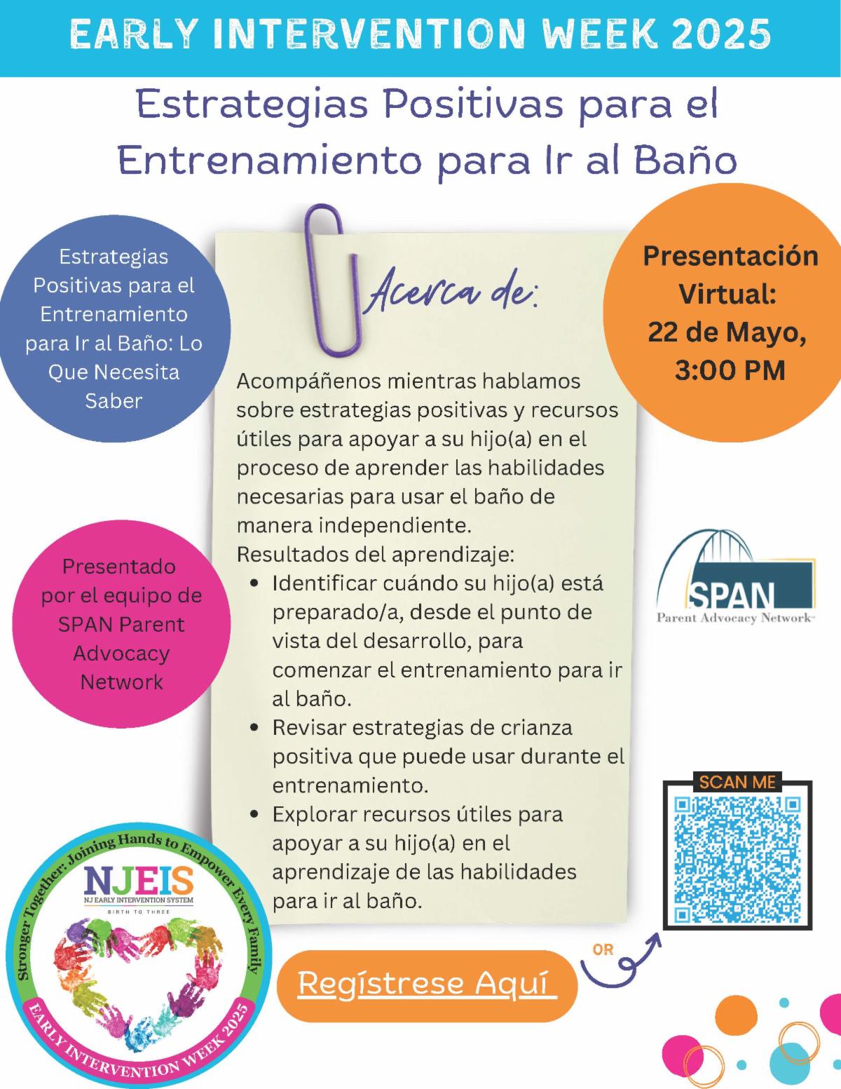 Imagen del folleto "Estrategias positivas para el entrenamiento para ir al baño"