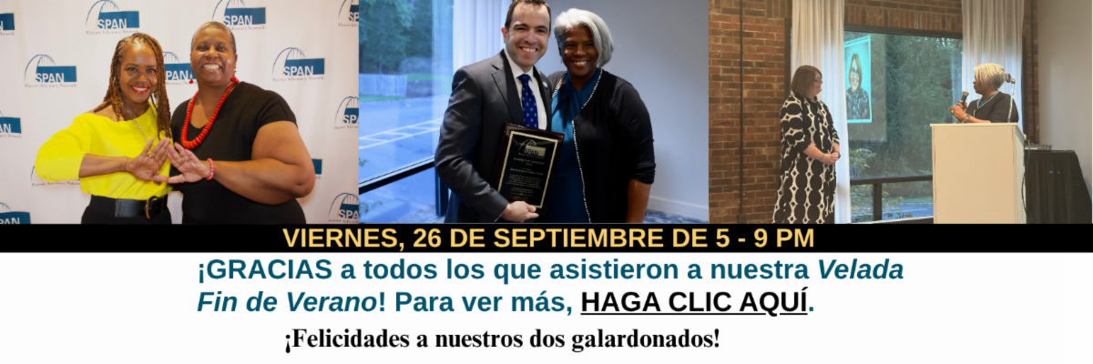Imagen de banner de agradecimiento de la velada de fin de verano de SPAN con enlace en el que se puede hacer clic para obtener más información e imágenes para ver.