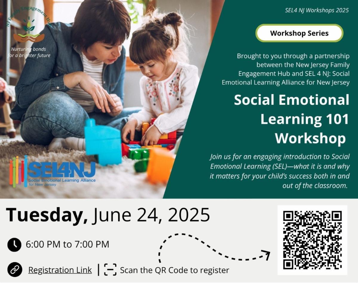 Imagen del folleto del taller "Aprendizaje socioemocional 101"