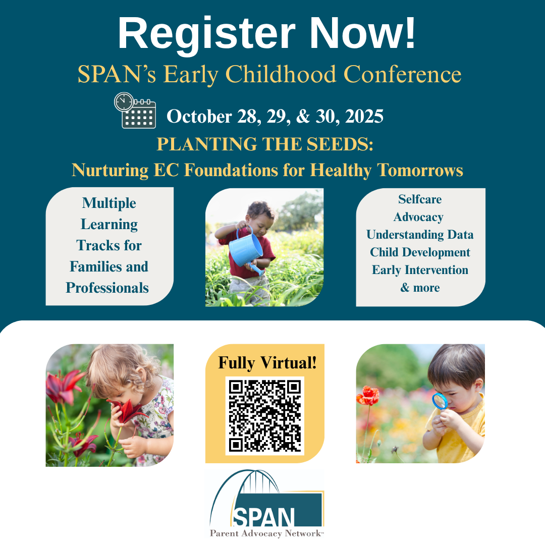 Early Childhood Conference Register Now social graphic