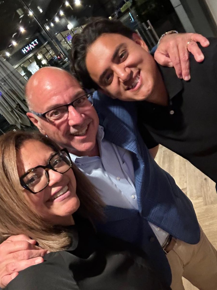 Photo of Jeannette Mejias from SPA with Vito Borello from NAFSCE and Johan Mora Valverde from SPAN