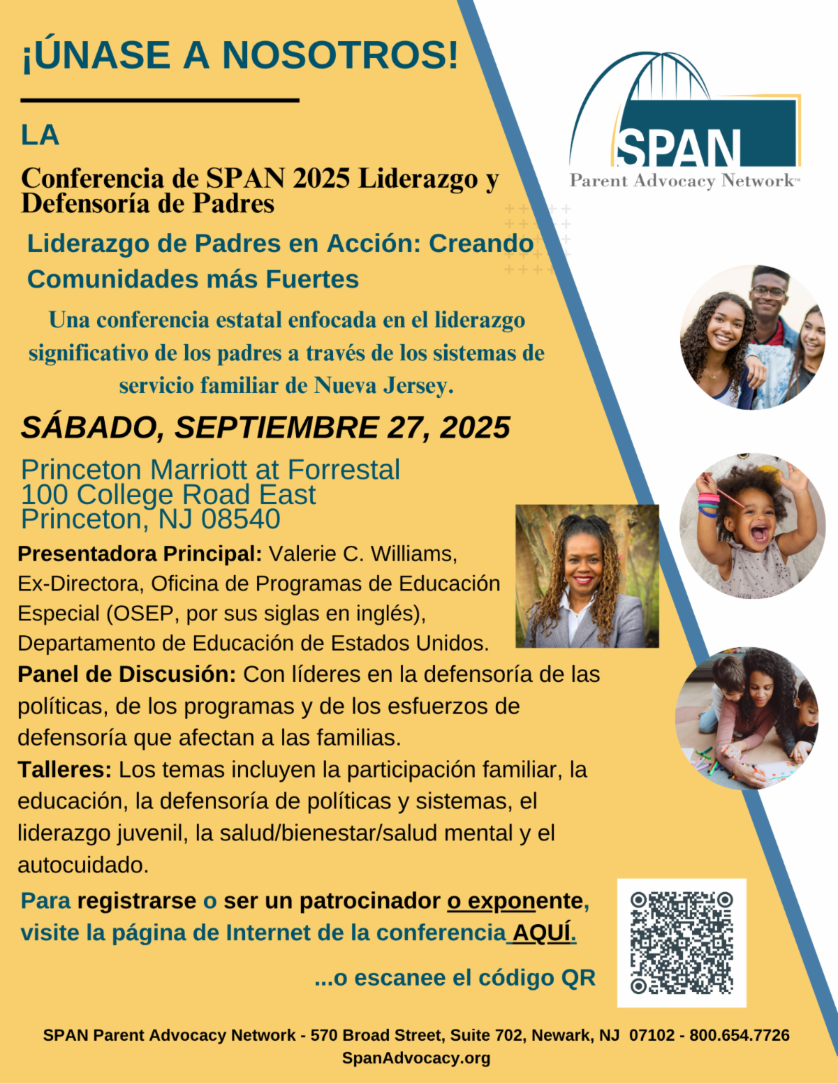 Imagen del folleto de la Conferencia SPAN