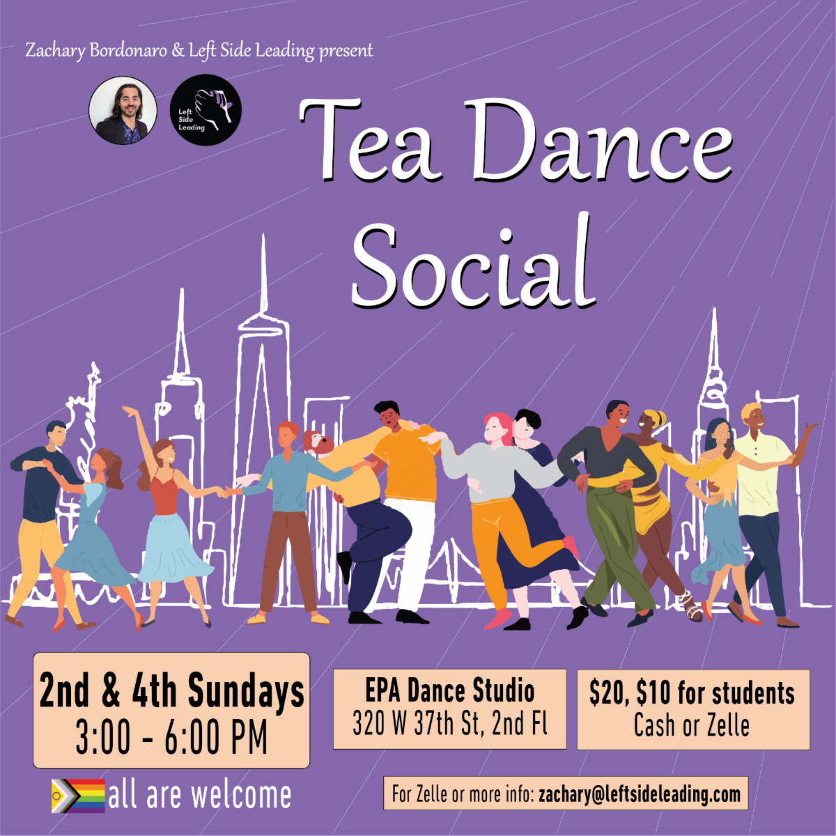 2024 Kickoff Tea Dance Jan. 14