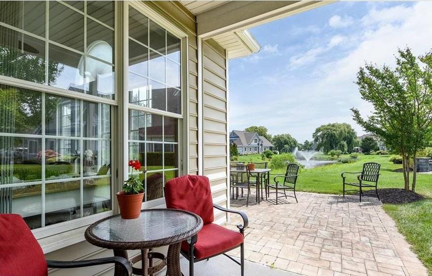 Open House End Unit Villa in Bayside in Bethany Lakes