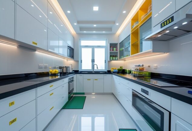 AI Generated Image of a kitchen