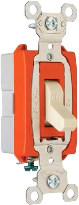 Pass and Seymour Commercial one pole switch