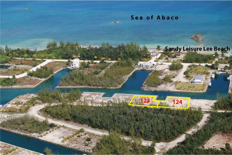 UNDER CONTRACT! Canal Waterfront Lot 124, Leisure Lee, Abaco, Bahamas