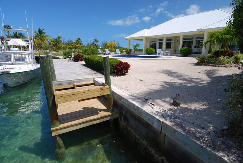 SOLD! "Pisces" Elegant Canalfront Home, Brigantine Bay, Treasure Cay