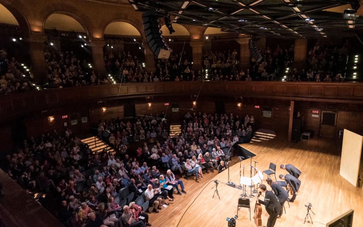 musicians take bow at richardson