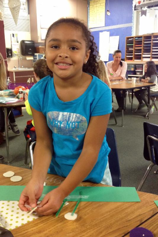 Students in Cherie Sumner_s first-grade class at Glacier Park Elementary had a _sun and moon_ party_ to celebrate learning.