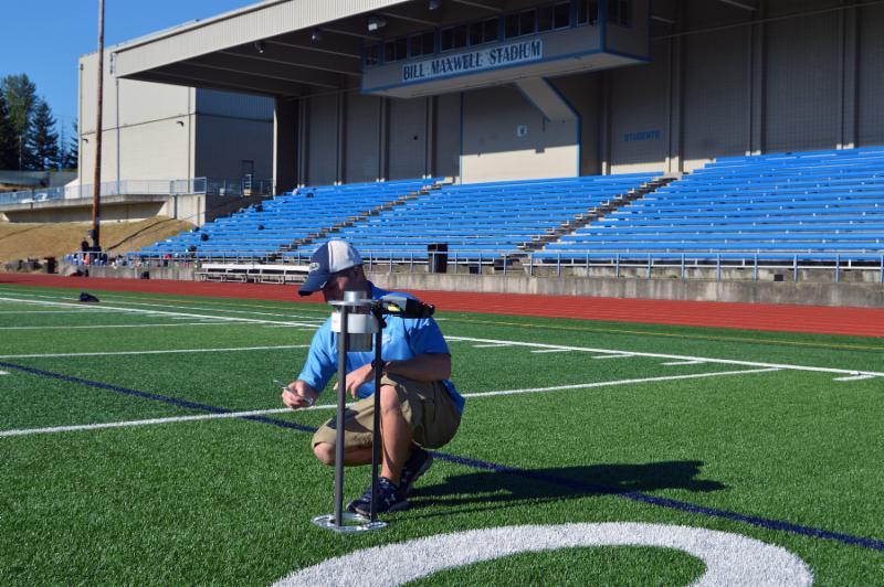 Gmax testing is conducted at Maxwell Stadium