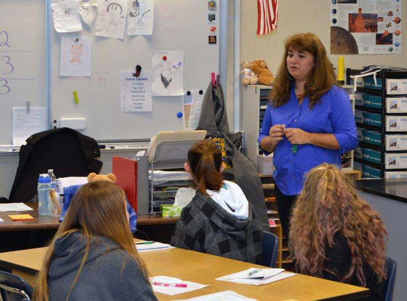 Veterinarian Katya Dass-Hillard_ of Maple Valley Animal Hospital_ advised students to get experience working with animals before committing to veterinary medicine. She said she began working as a kennel cleaner and worked in several different jobs before she decided to pursue veterinary medicine. She said all Future Ready skills are used in veterinary medicine. 