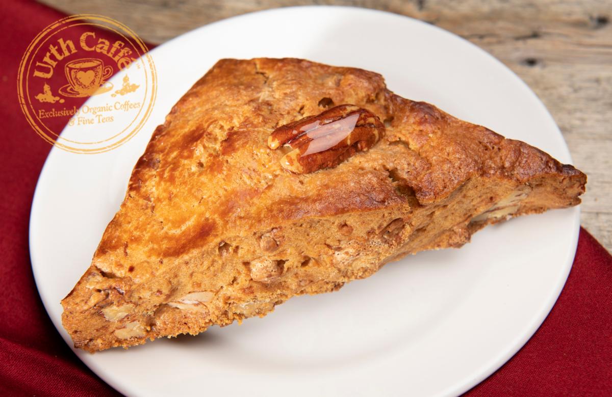 White Chocolate Pecan Scone.