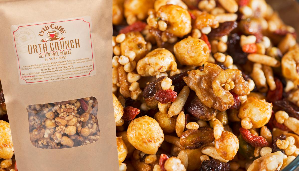 Urth Crunch Cereal bag.