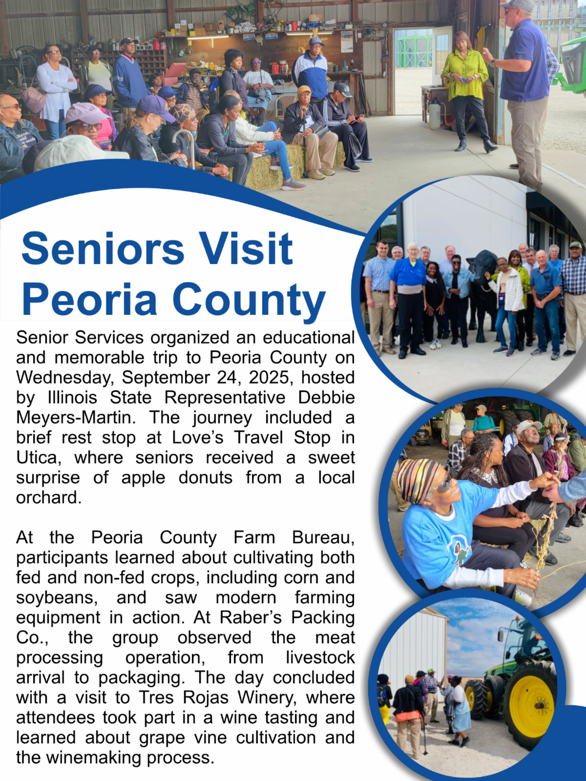 Seniors Visit Peoria County