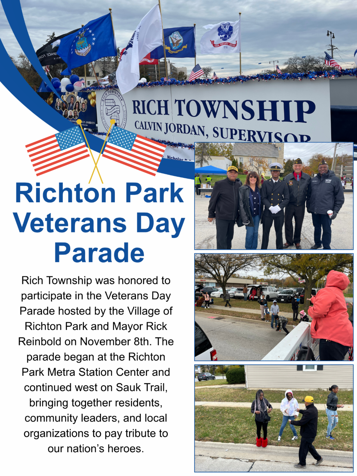 Richton Park Veterans Day Parade
