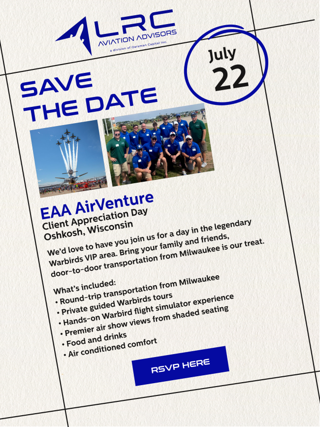Save the Date: EAA AirVenture Client Appreciation Day July 22