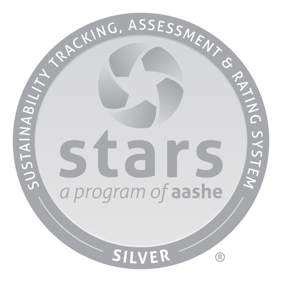 AASHE STARS Silver Badge