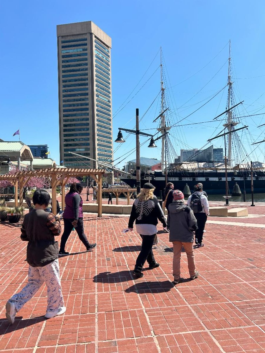 people walking