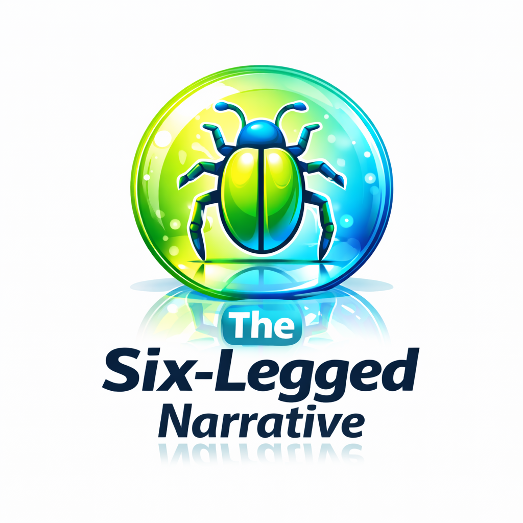 The Six-Legged Narrative podcast logo.