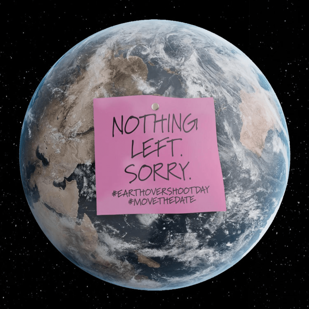 Earth Overshoot Day is July 30, 2026