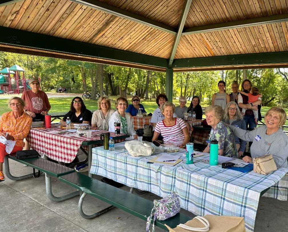 AAUW Big Rapids Picnic and September 14 2024 meeting
