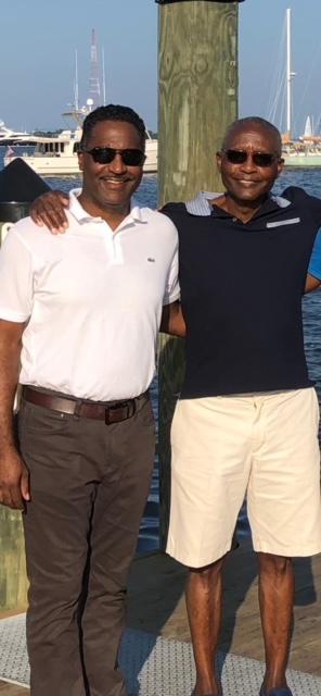 Craig with Dad-Eli Garrett Col USAF Retired