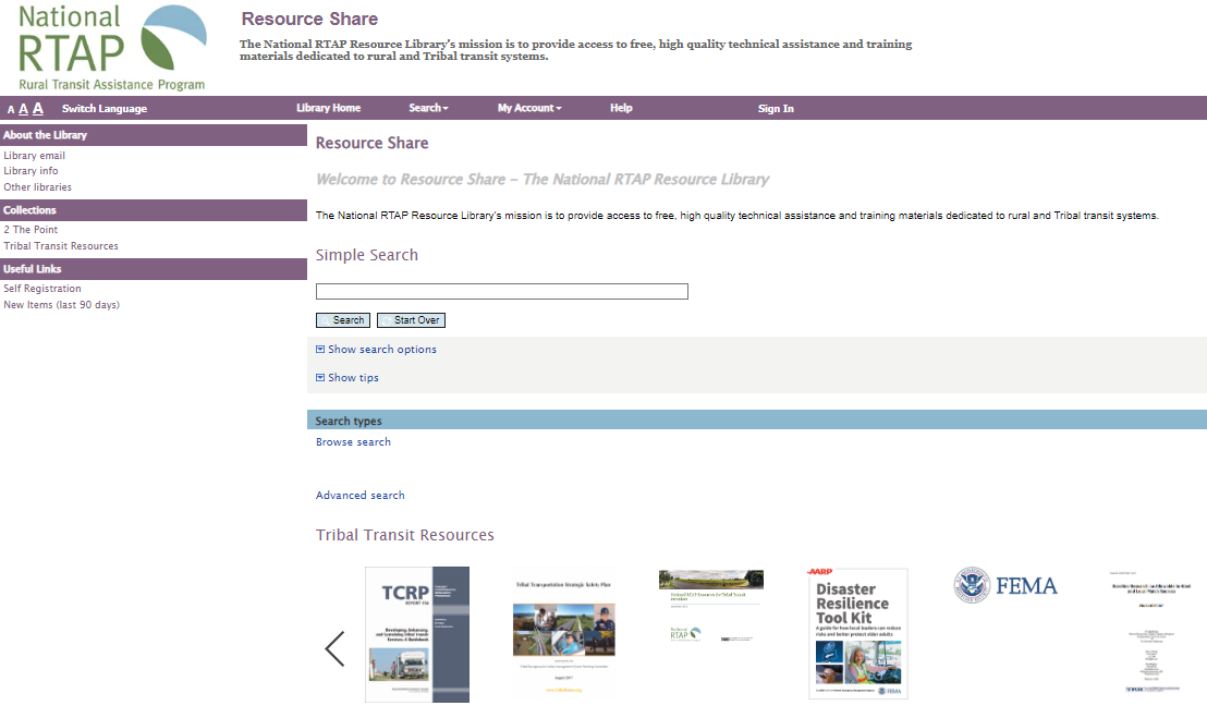 Resource Share Screenshot
