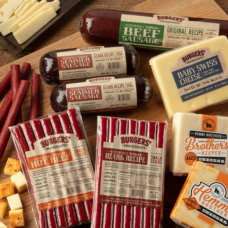 Deluxe Sausage and Cheese Box