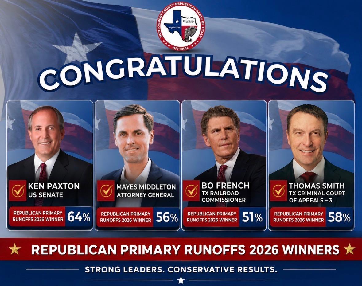 This Week's Events | Primary Runoff Results | CEC Meeting