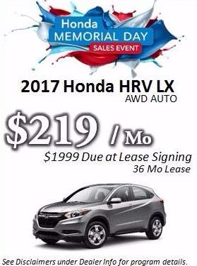 Honda Memorial Day Sale 2017 >> Pre Memorial Day Sales Event Honda Memorial Day Sale 2017 >> Pre Memorial Day Sales Event