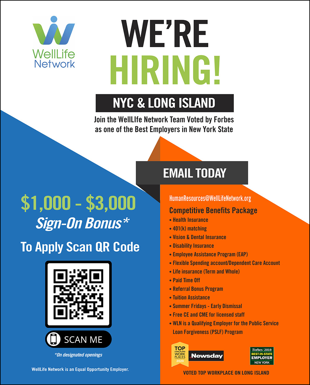 WellLife Network is Hiring!