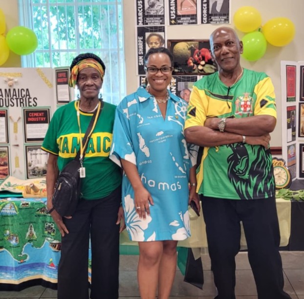 Commissioner Cherasard and event attendees