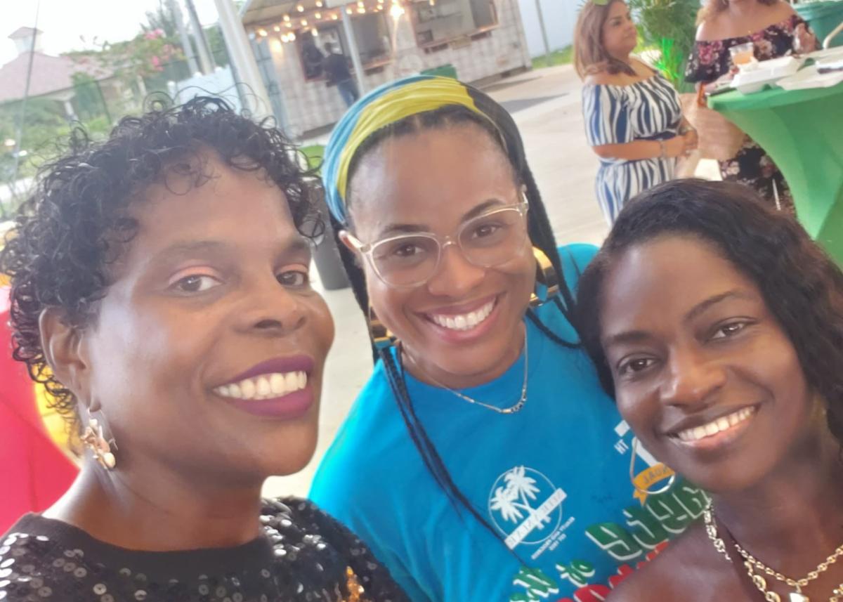 Commissioner Cherasard and event attendees