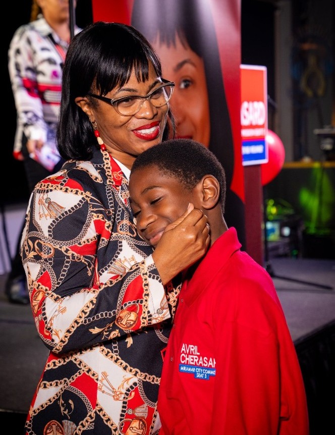 Commission Cherasard with son JR cherasard